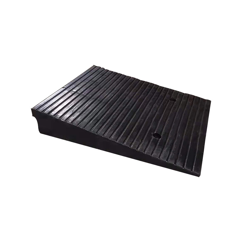 Heavy-Duty Rubber Kerb Ramp, Slip-Resistant Portable Curb Ramps, Safety Loading Dock Access for Wheelchairs, Vehicles