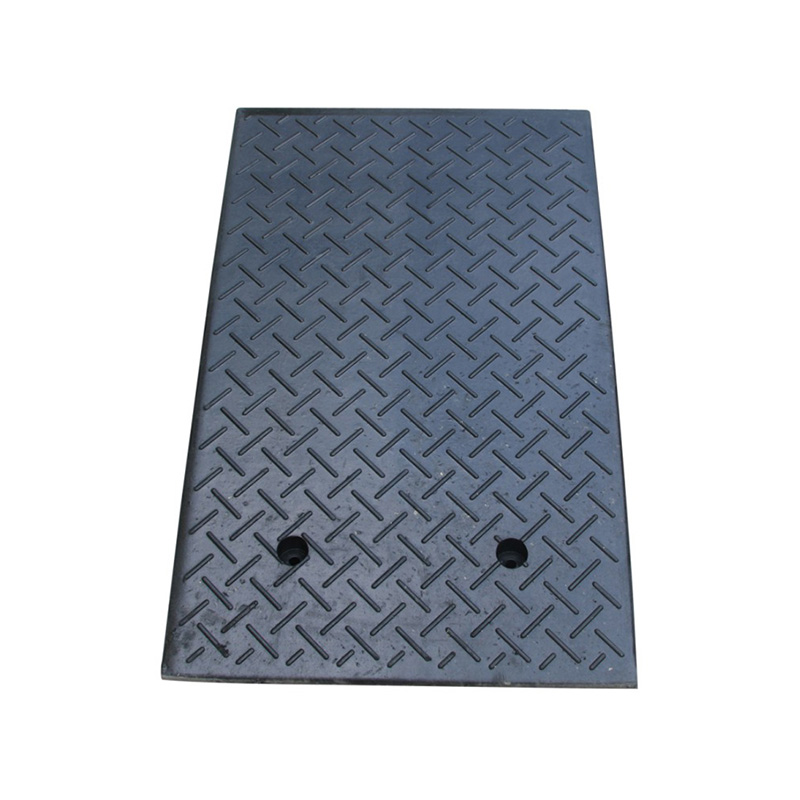 Durable Rubber Kerb Ramp, Anti-Slip Surface, Heavy-Duty for Driveway, Sidewalk, Loading Dock