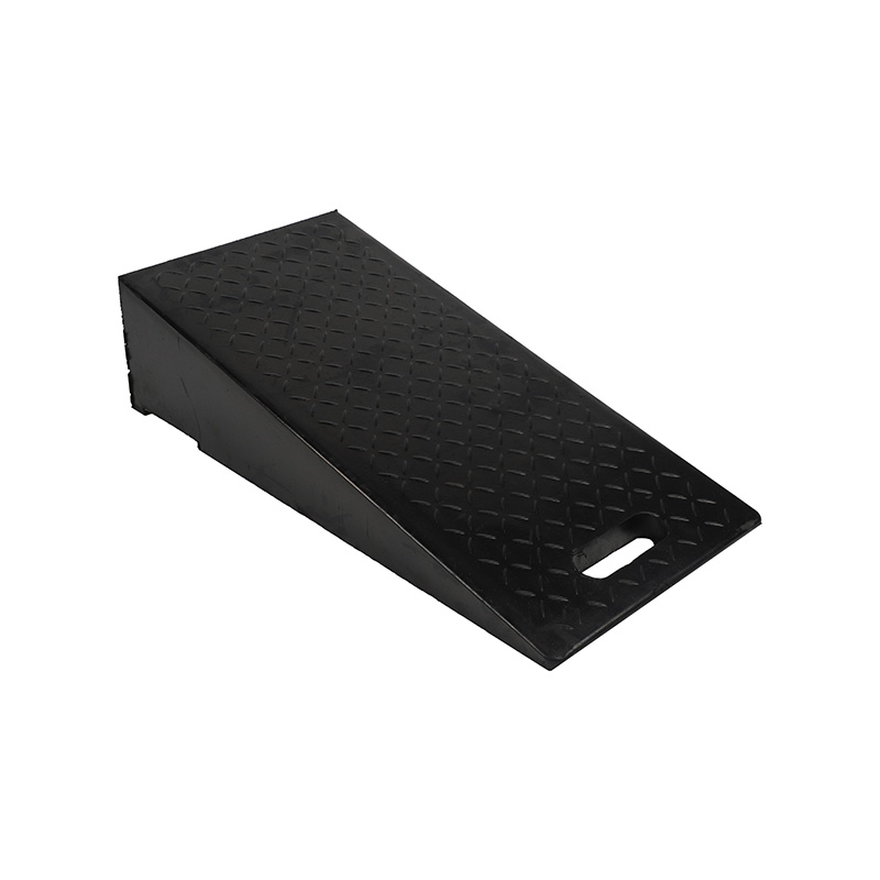 Heavy-Duty Portable Rubber Kerb Ramp, Non-Slip Surface, for Wheelchairs, Scooters and Cars