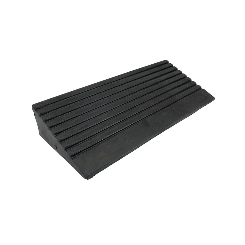 Heavy Duty Rubber Kerb Ramp, Portable Anti-Slip Traction Surface, Wheelchair Accessible, for Driveways and Sidewalks