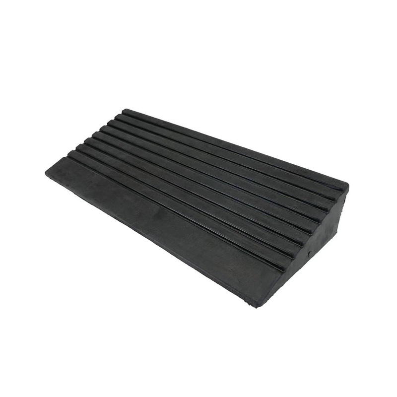 Heavy Duty Rubber Kerb Ramp, Portable Anti-Slip Traction Surface, Wheelchair Accessible, for Driveways and Sidewalks