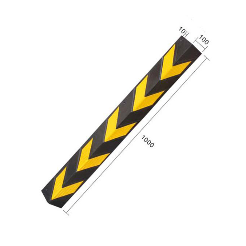  1000*100*10mm Garage Wall Edge Safety Rubber Corner Protectors