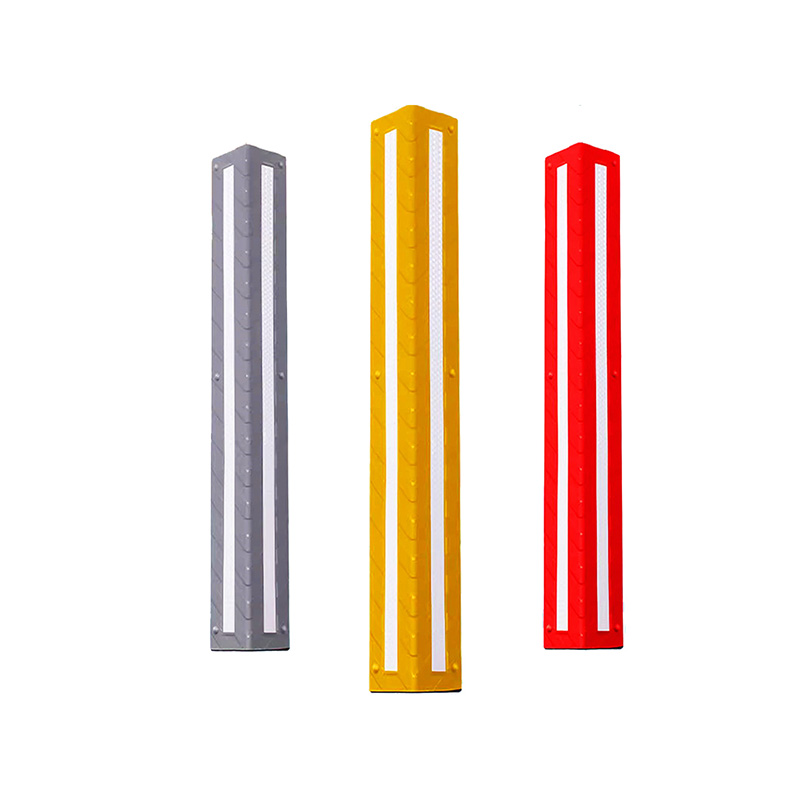 High Quality Colorful Rubber Plastic Wall Corner Guard Protector With Reflective Strip