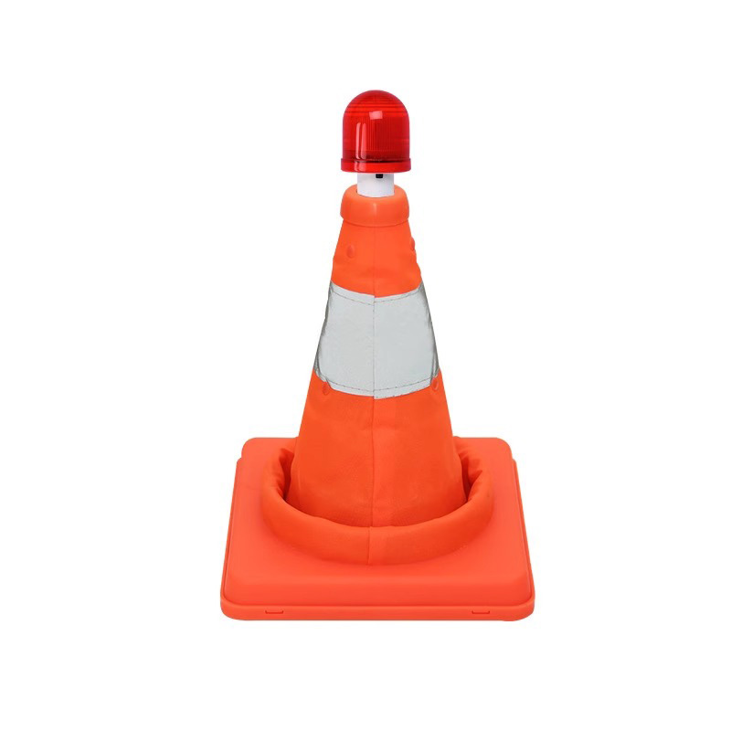 450*245*245 LED Traffic Cone Safety Cone Collapsible